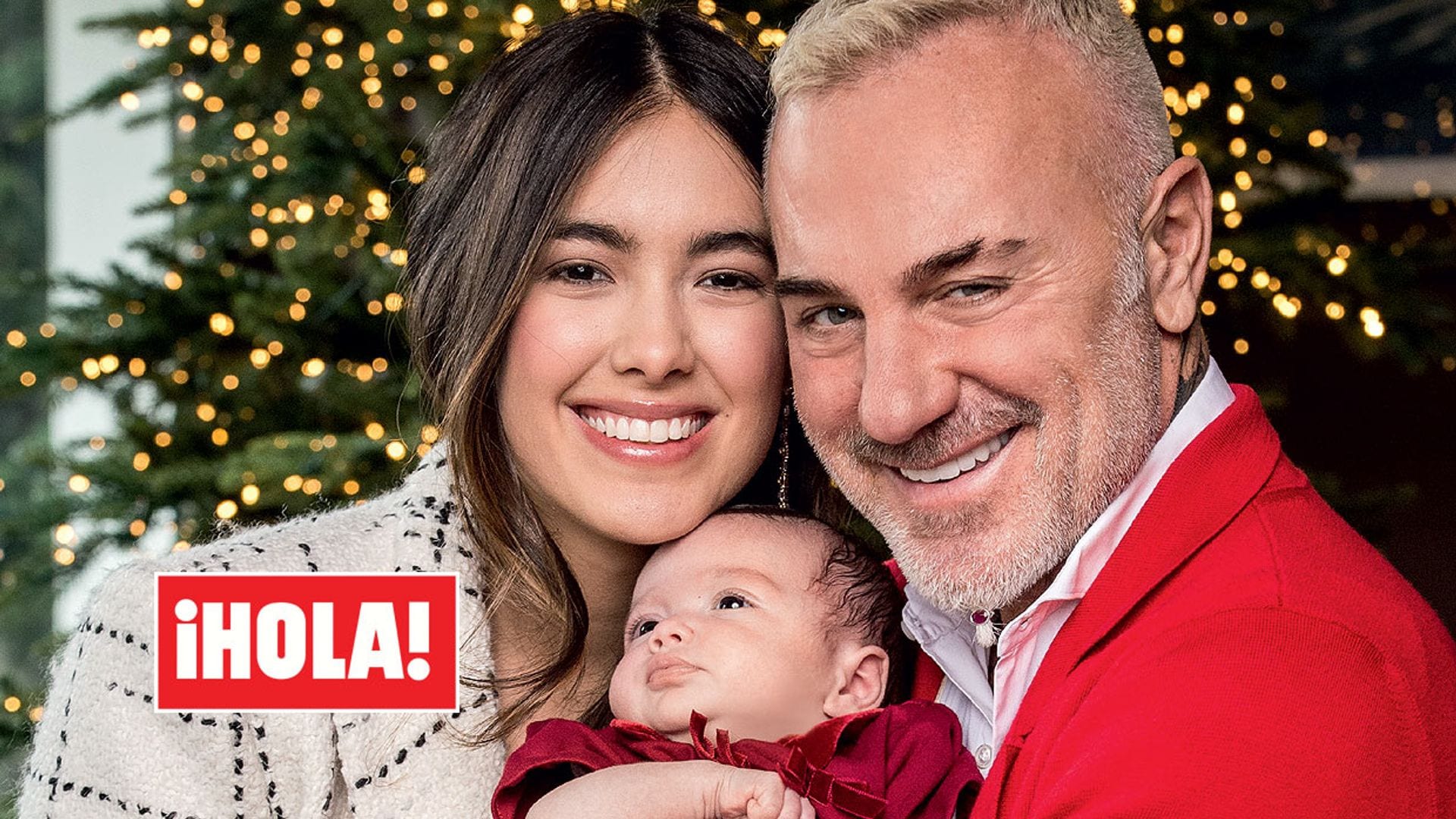 Exclusiva en ¡HOLA!, Gianluca Vacchi y Sharon Fonseca nos presentan a su hija, Blu