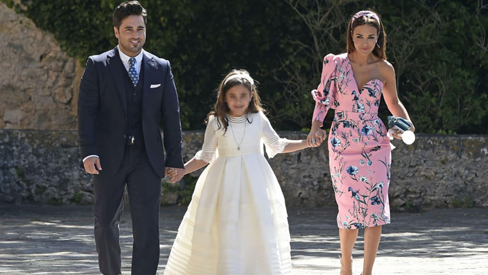 David Bustamante y Paula Echevarría, juntos y felices en la Primera Comunión de su hija Daniella