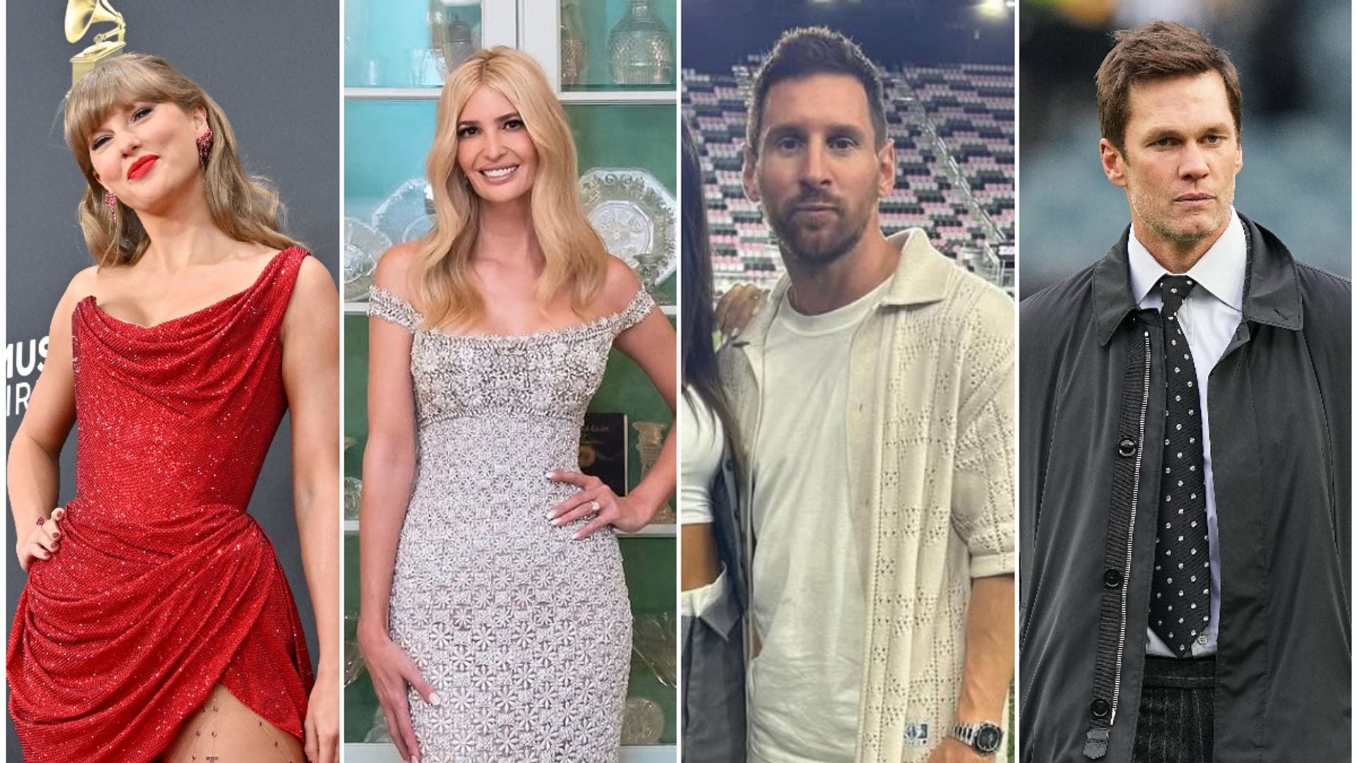 De Ivanka y Donald Trump a Messi y Taylor Swift: las celebridades que han asistido al Super Bowl 2025