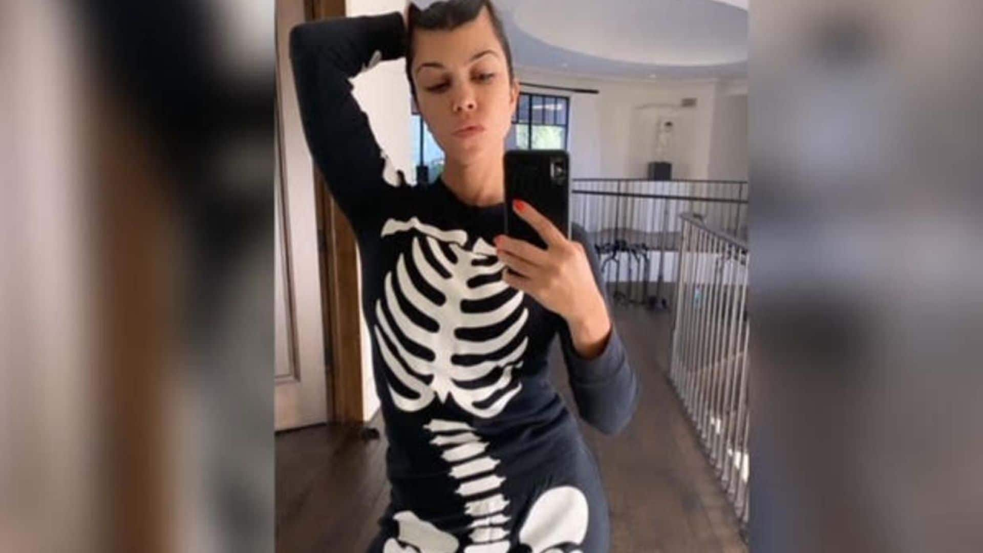 Kourtney Kardashian calienta motores para la celebración de Halloween con su plan más terrorífico