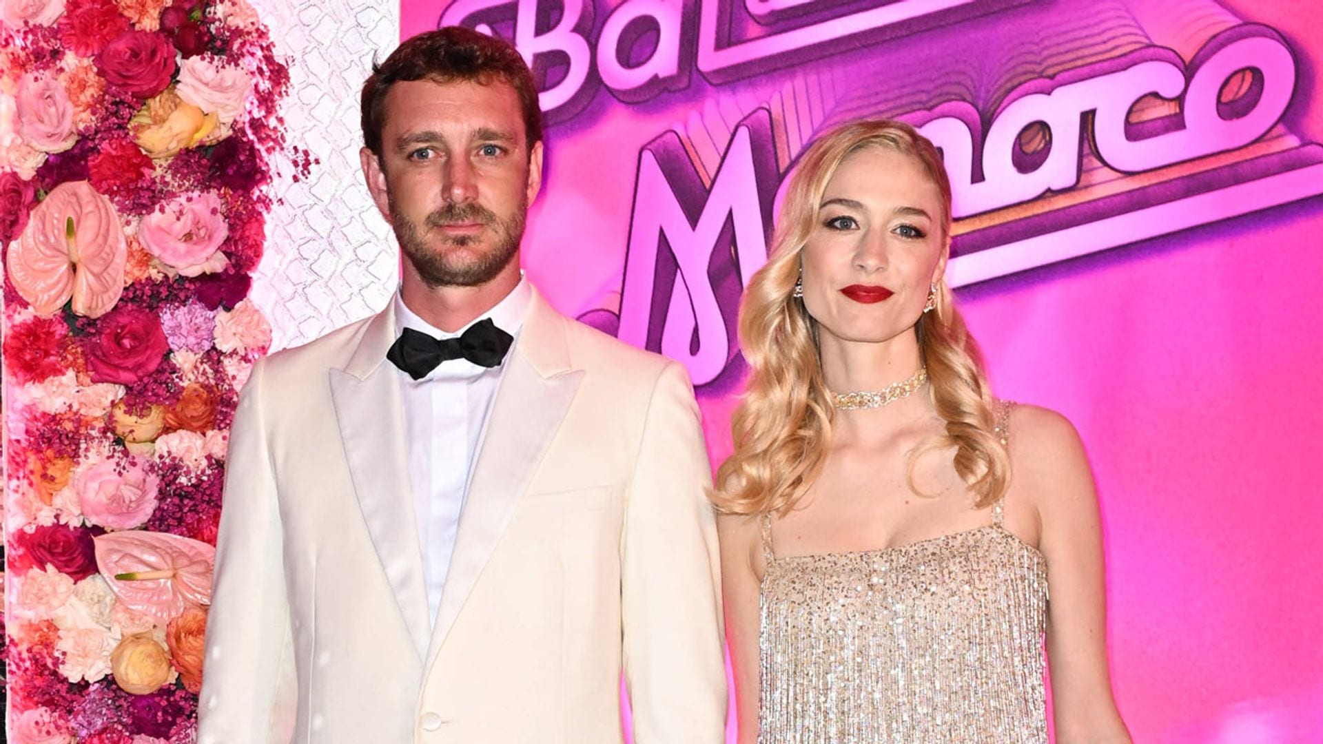 Beatrice Borromeo, la invitada más elegante del Baile de la Rosa con su vestido de flecos brillantes