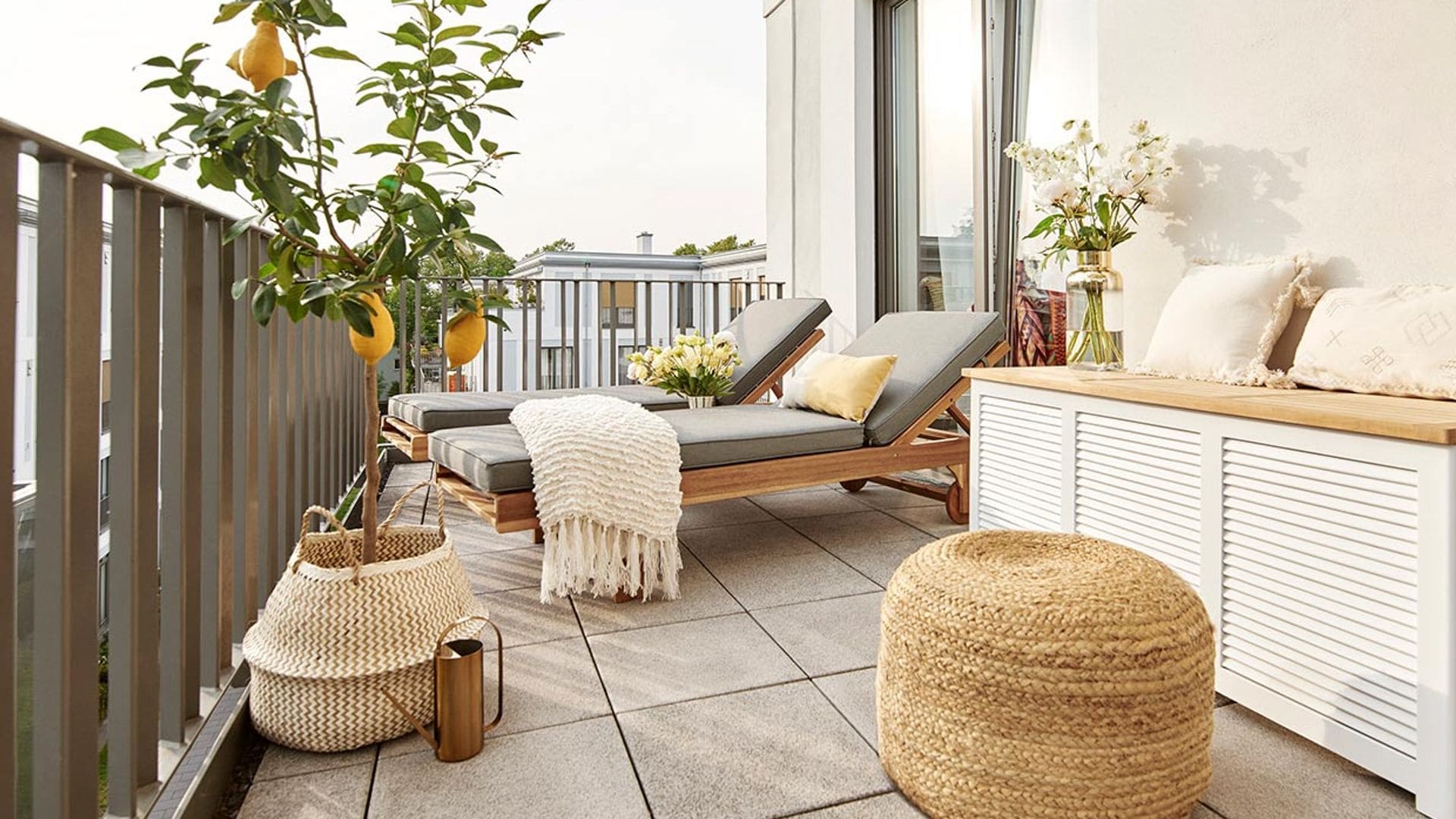 ¿Tienes una terraza pequeña? Redecórala con estas ideas y sigue disfrutándola en otoño