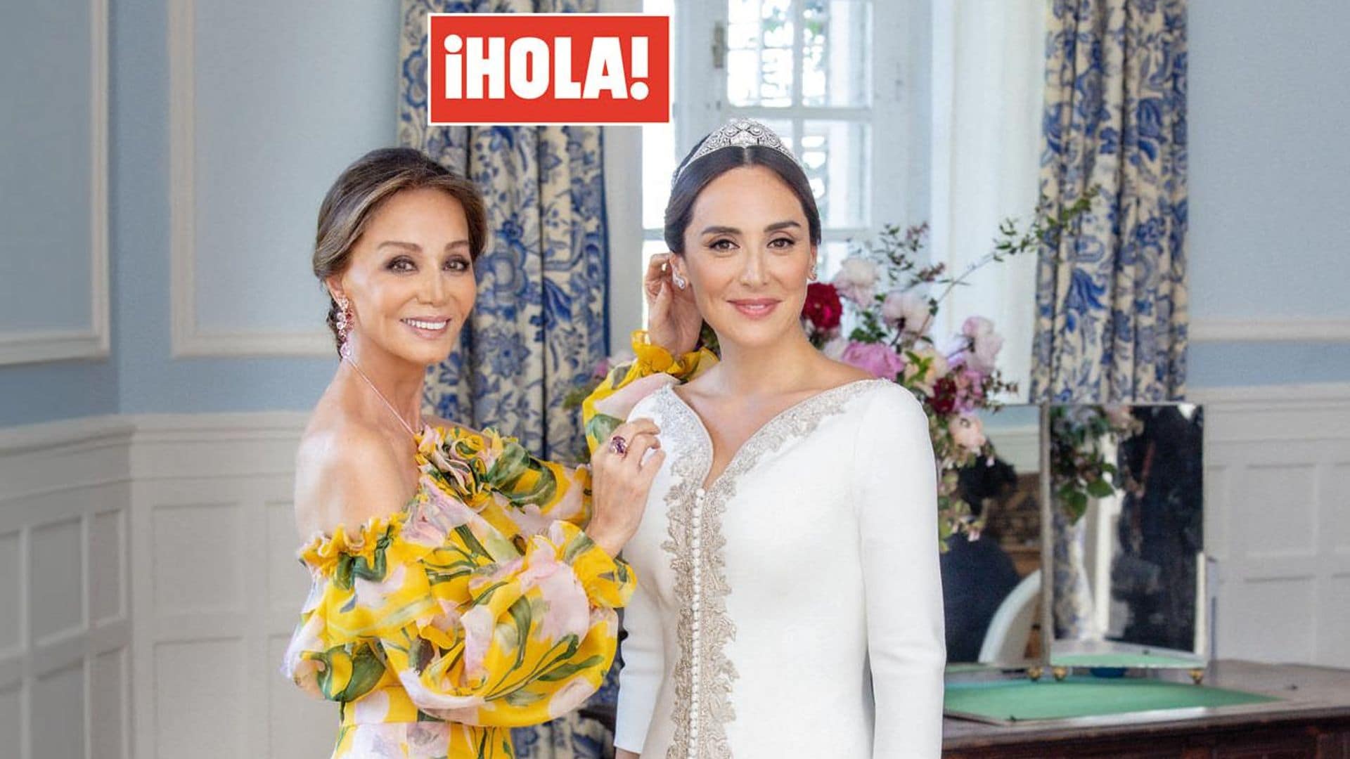 Isabel Preysler habla con ¡HOLA! tras la boda de su hija Tamara: ‘A Carlos le hubiera gustado mucho pasar este día con ella’