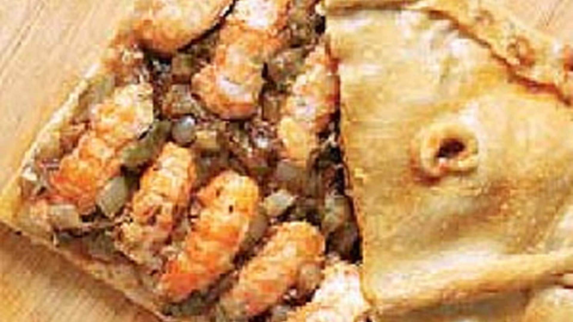 Empanada de cigalas