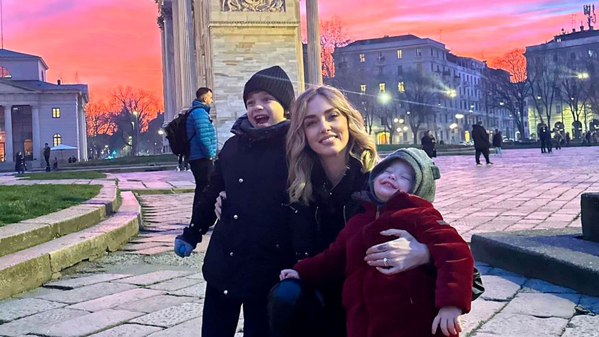 Chiara Ferragni se refugia en sus dos hijos tras la separación de Fedez y lanza un mensaje muy significativo