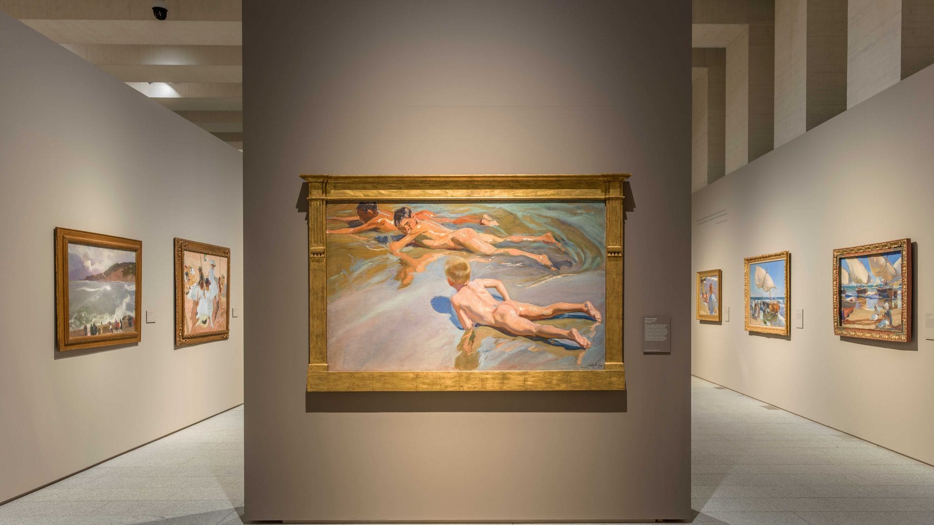 Sorolla, 100 años de modernidad. Sala de exposición en la Galería de las Colecciones Reales. 