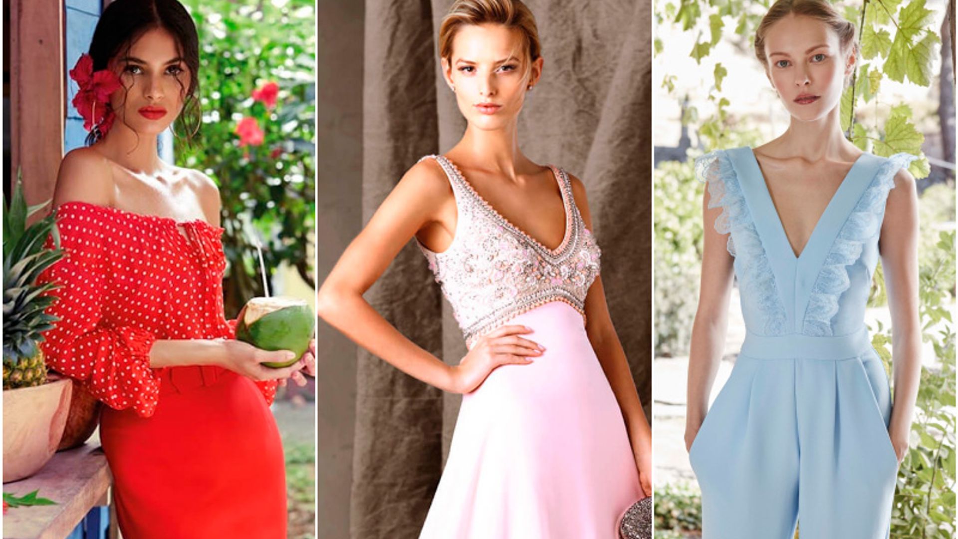 Invitada, estos son los 5 colores de moda con los que deslumbrarás en la próxima boda