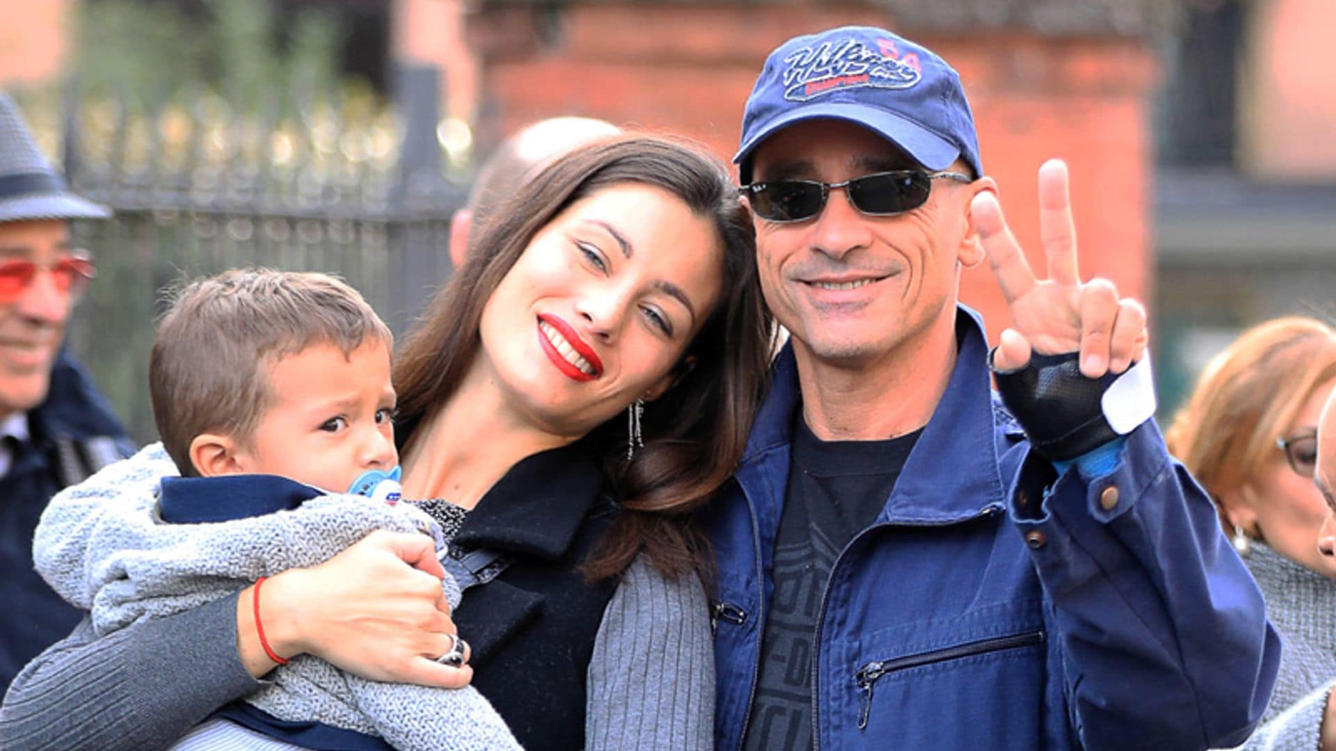 ¡Dos años! Eros Ramazzotti celebra en familia el cumple de su hijo pequeño