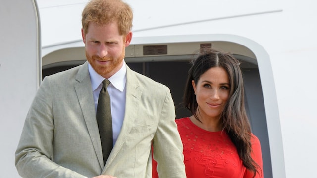 meghan markle prince harry archie trip