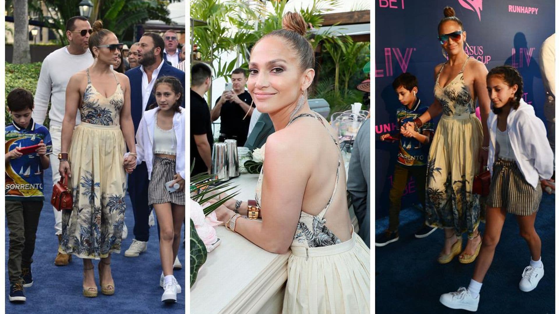 Jennifer Lopez y el look con el que se adelantó al verano