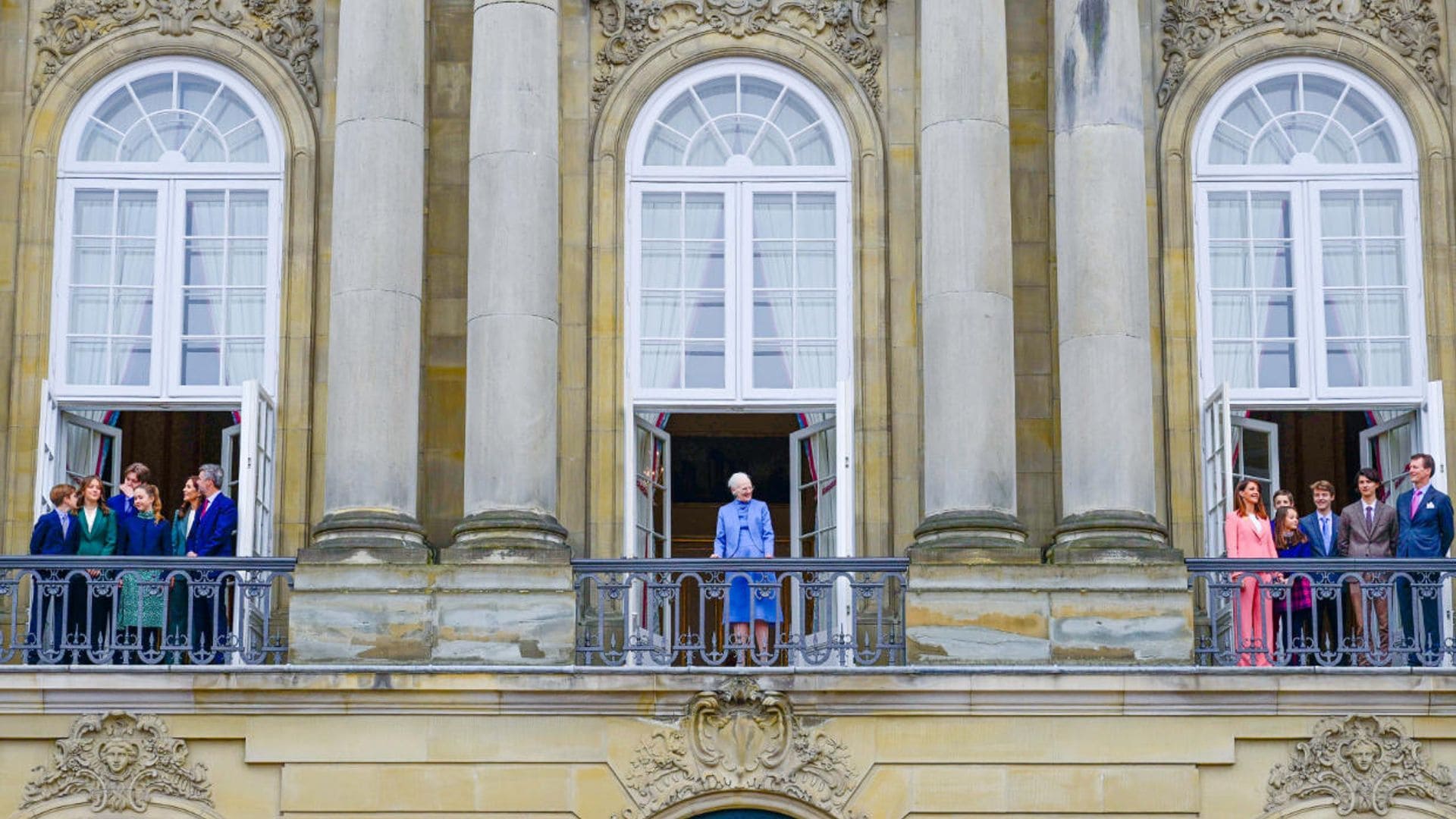 La imagen con la que la reina Margarita da por zanjada la fuerte crisis familiar en la Corte danesa