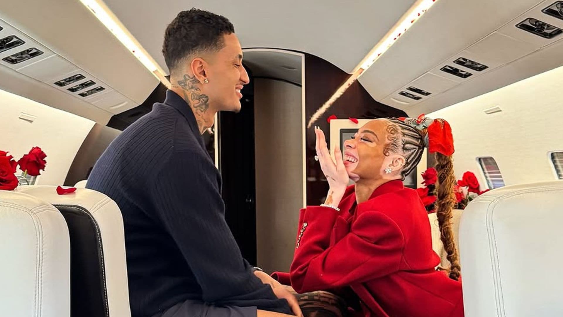 La modelo Winnie Harlow anuncia su compromiso con Kyle Kuzma, jugador de la NBA