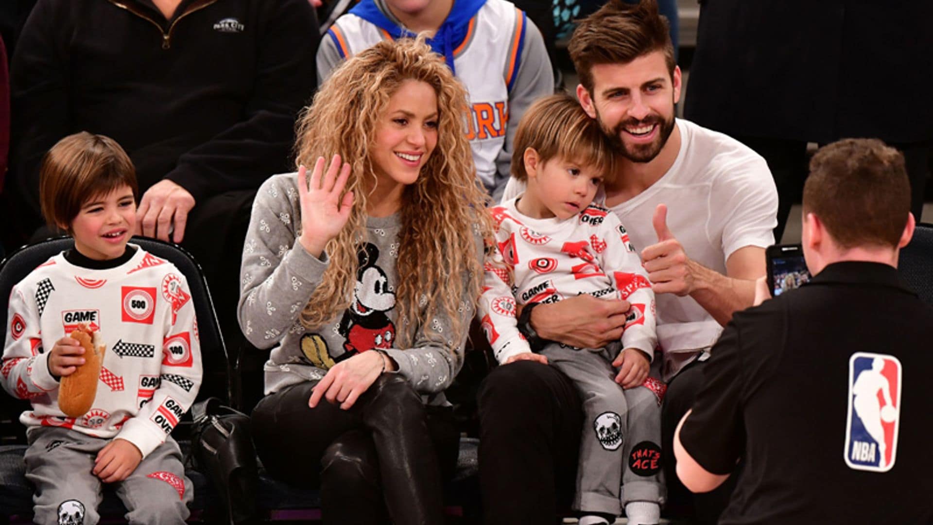 Shakira presume del talento deportivo de sus hijos y no, no es el fútbol