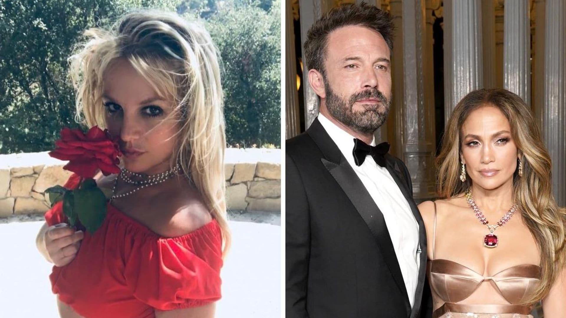 Britney Spears revive un conflicto con Jennifer Lopez por Ben Affleck