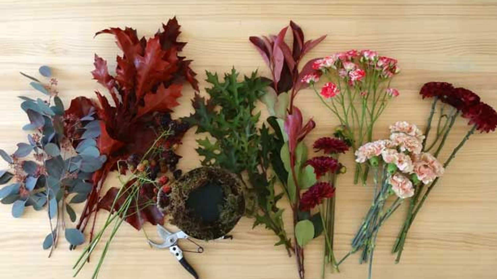 Arreglos florales que traen el otoño a tu casa