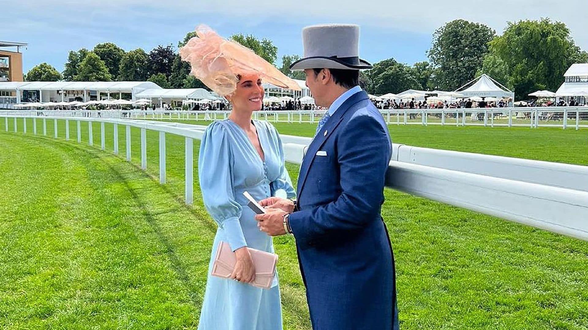 Francisco Rivera y Lourdes Montes se codean con la realeza británica en las glamurosas carreras de Ascot