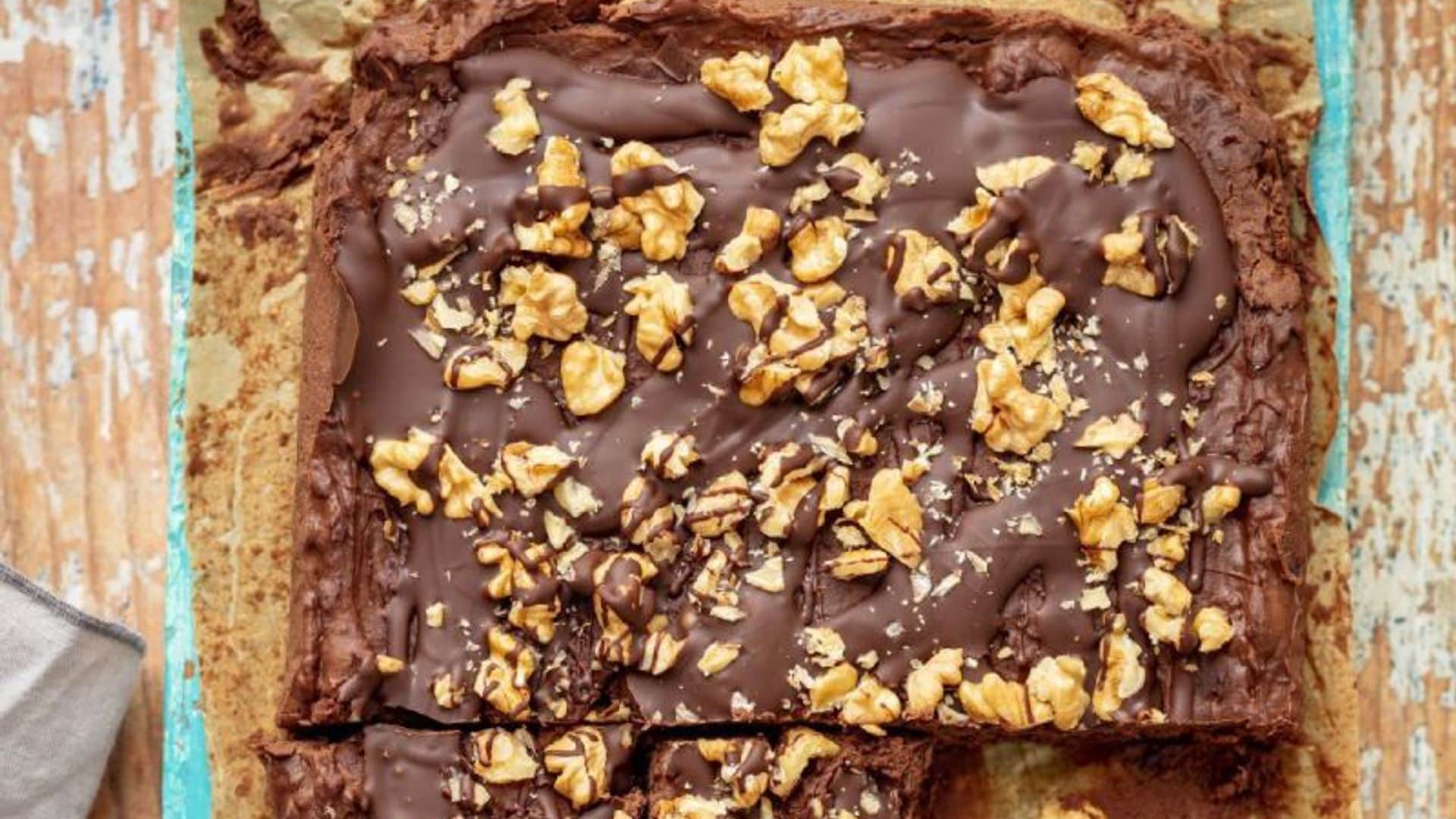 Brownie vegano