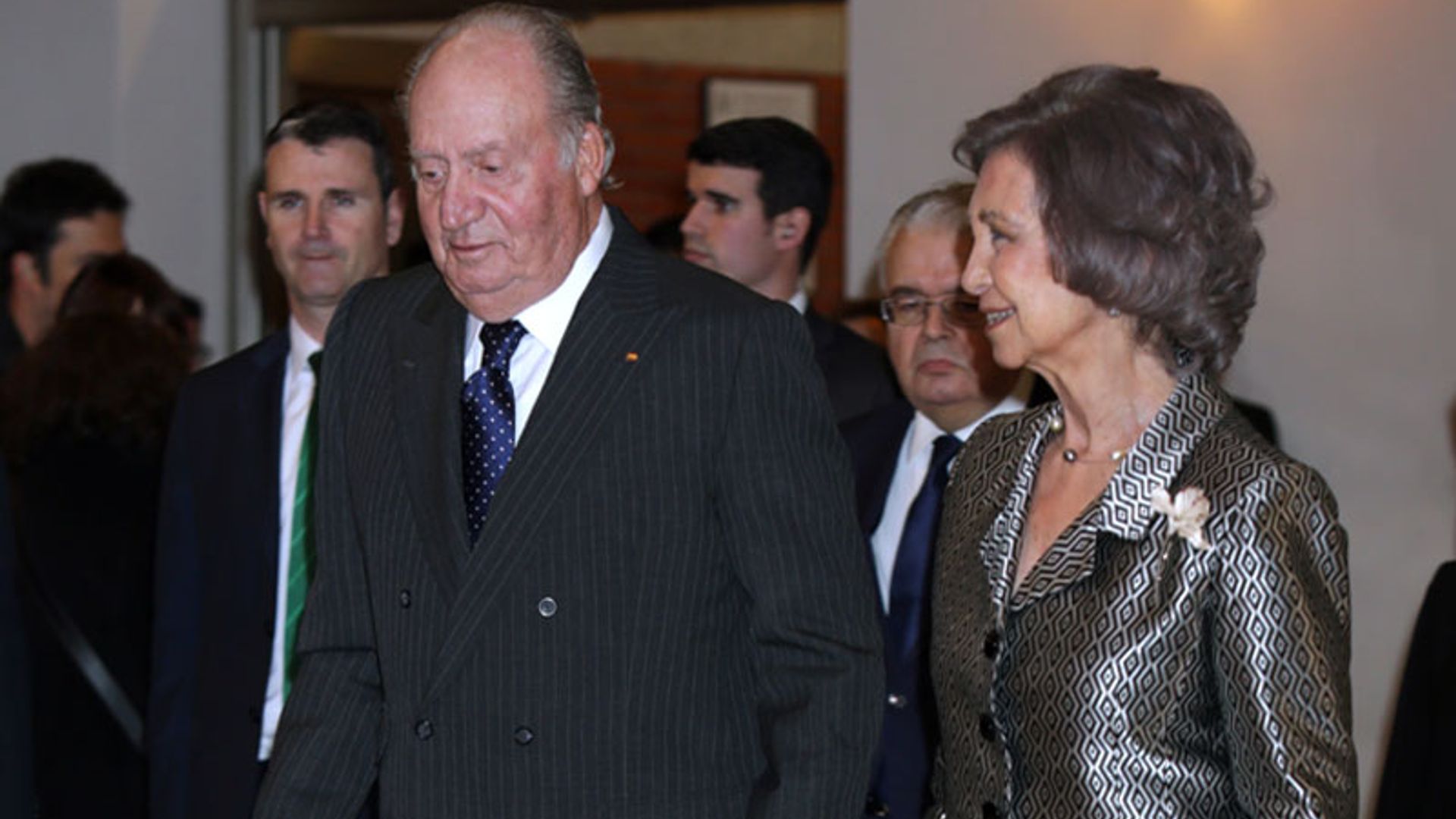 Los reyes Don Juan Carlos y Doña Sofía apoyan un año más a las víctimas del terrorismo