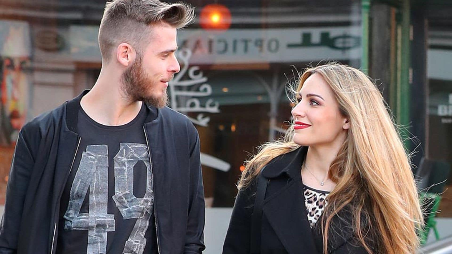 Edurne y David De Gea, romántico reencuentro en Manchester por San Valentín