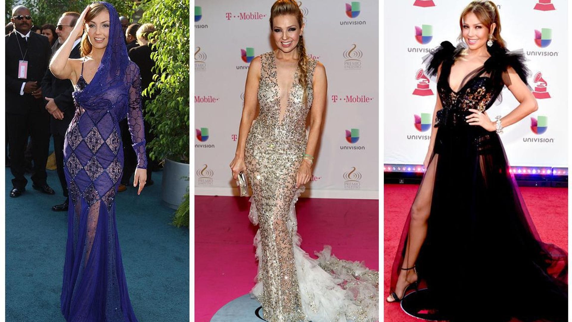 El ‘top 10’ de looks que muestra el camaleónico estilo de Thalía