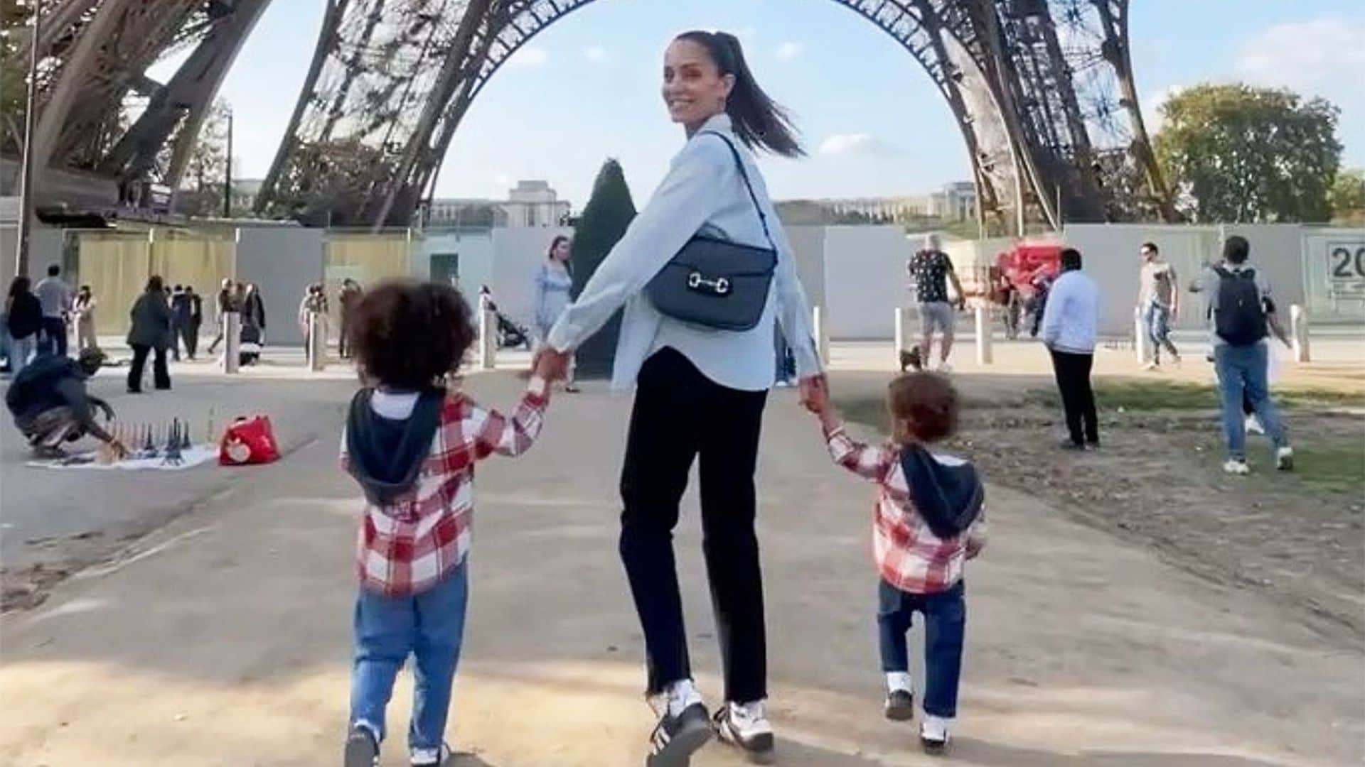 Hiba Abouk comparte sus mejores momentos con sus hijos y les dedica unas emotivas palabras