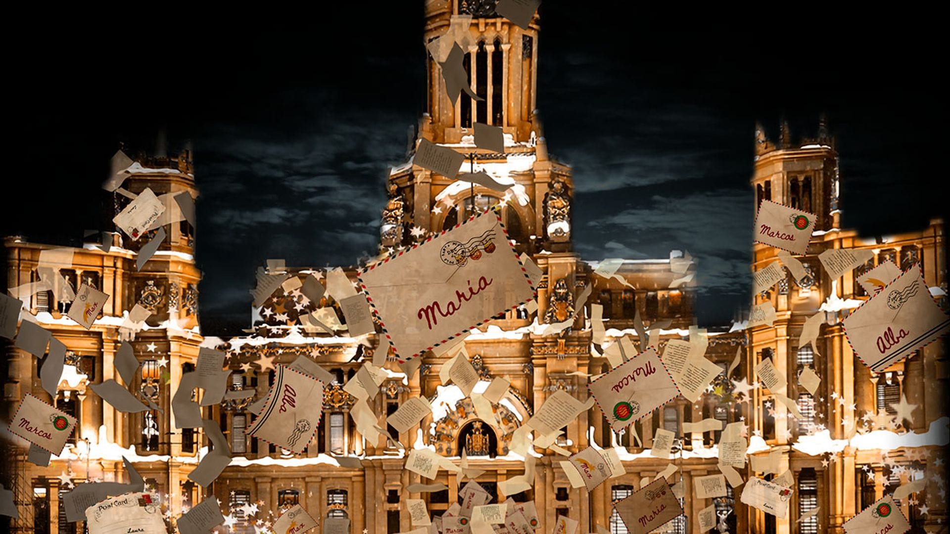 cibeles videomapping cartas