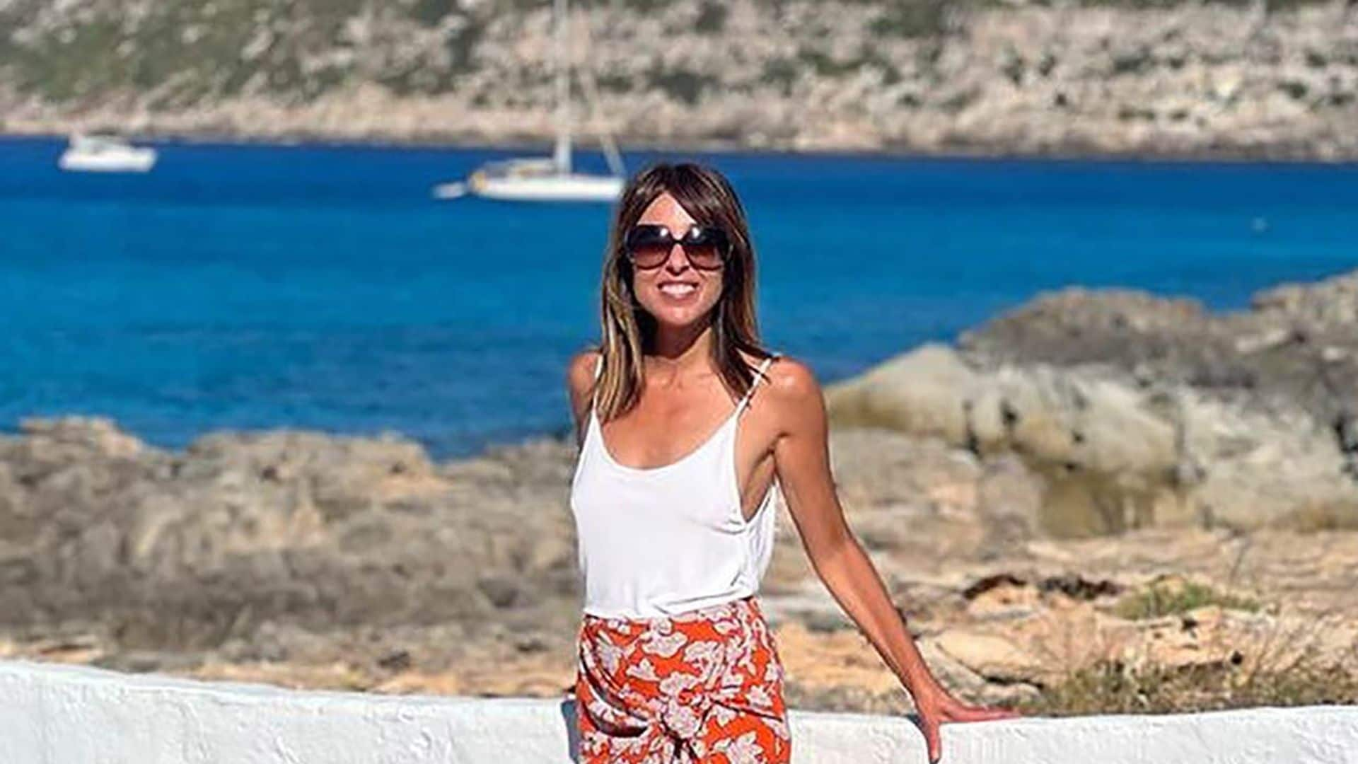 Ana Terradillos se despide de Formentera 'ilusionada' y con la mejor de las noticias