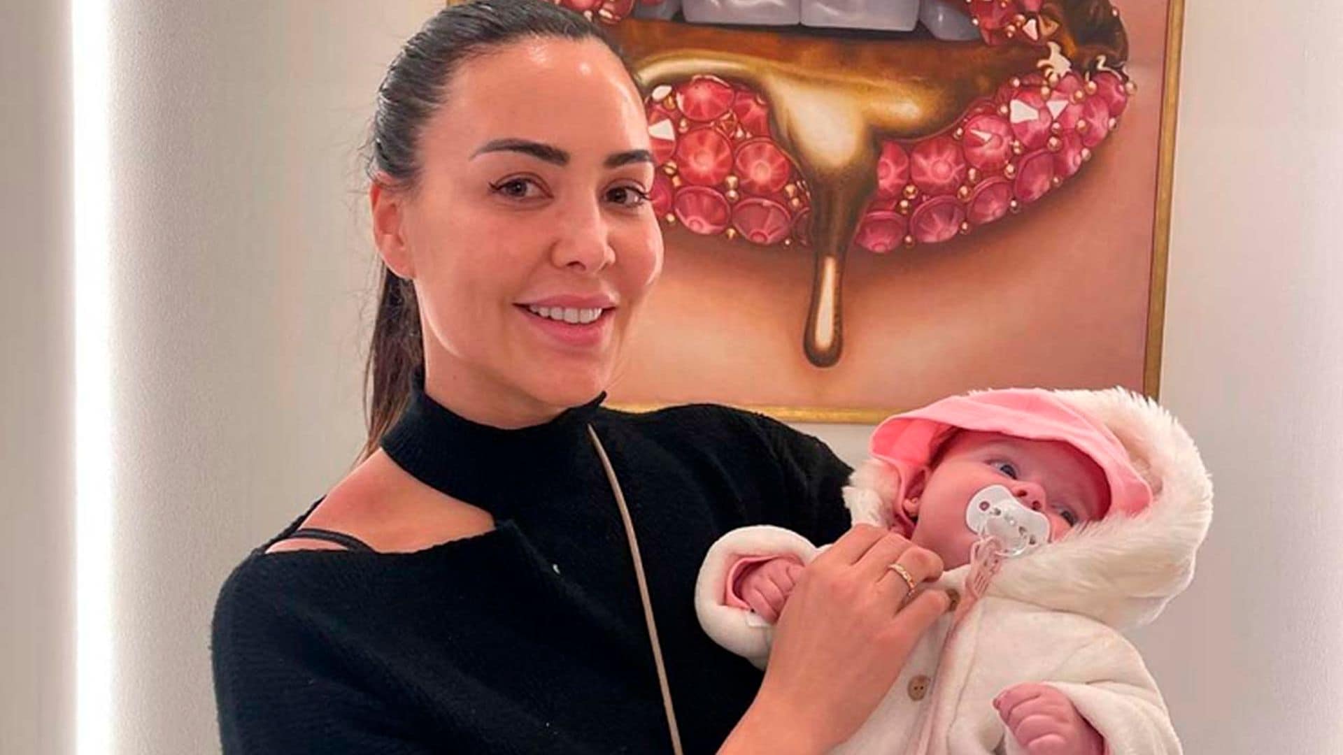 Vania Millán presume orgullosa de su bebé de 3 meses y opina tajante sobre la maternidad