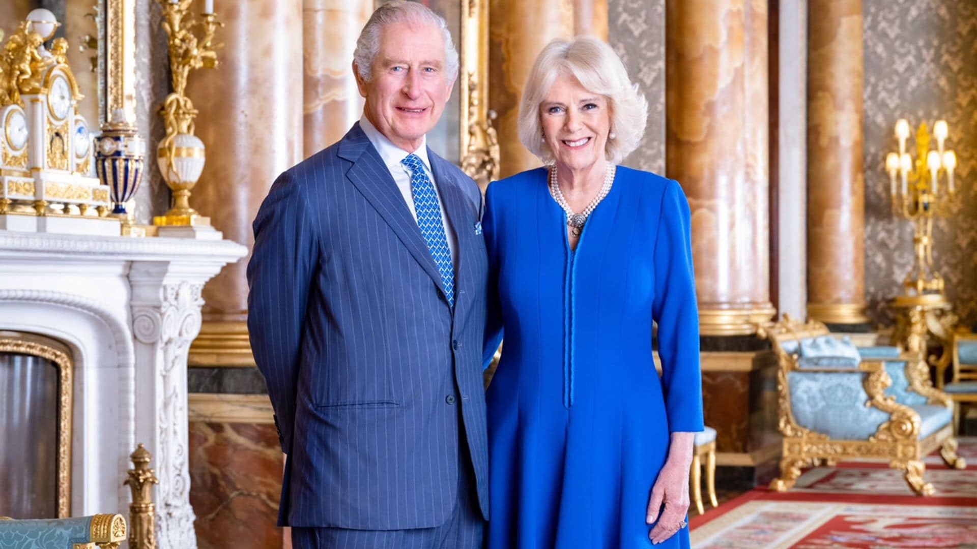 Nuevos retratos del rey Carlos III y Camilla a una semana de la coronación