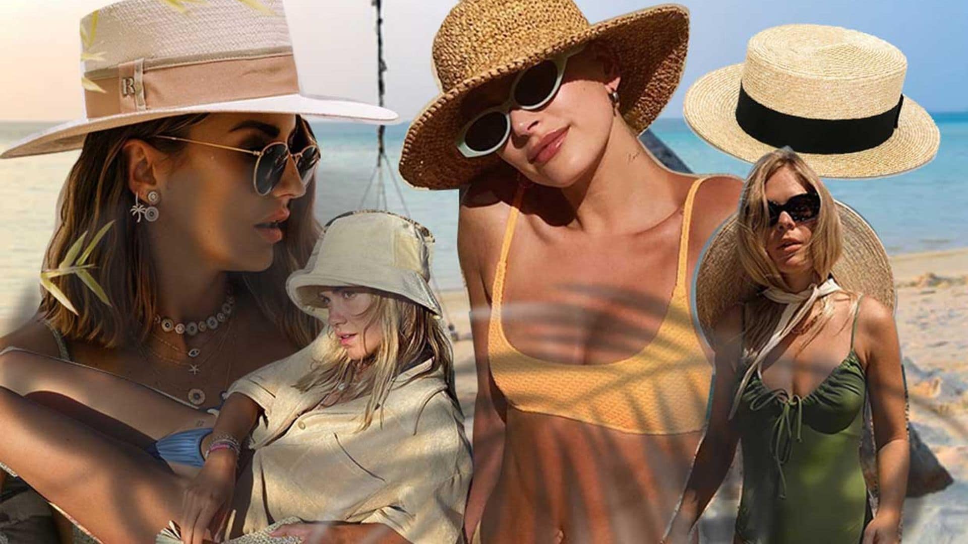 Del 'canotier' al 'bucket hat', los sombreros más favorecedores para llevar en la playa o la ciudad