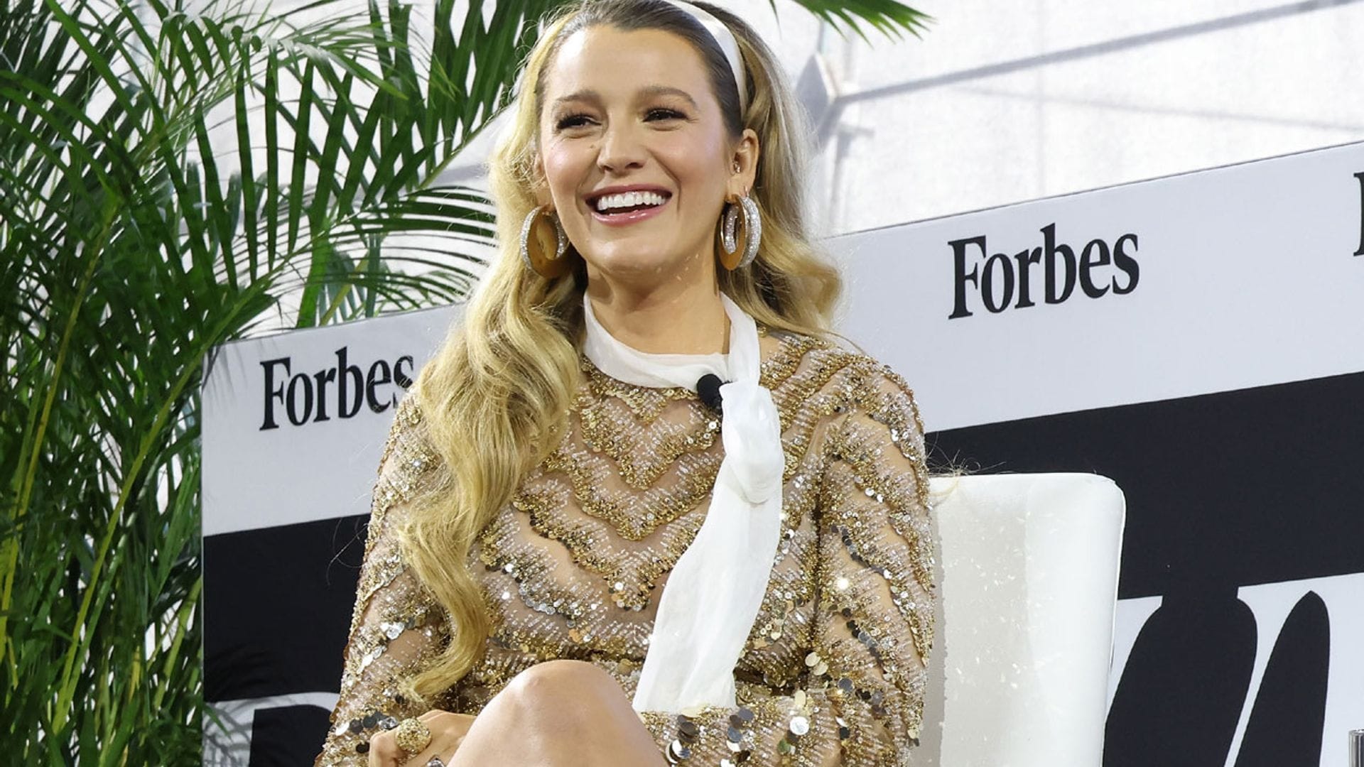 El atrevido estilo premamá de Blake Lively: vestidos 'naked' y plataformas XL