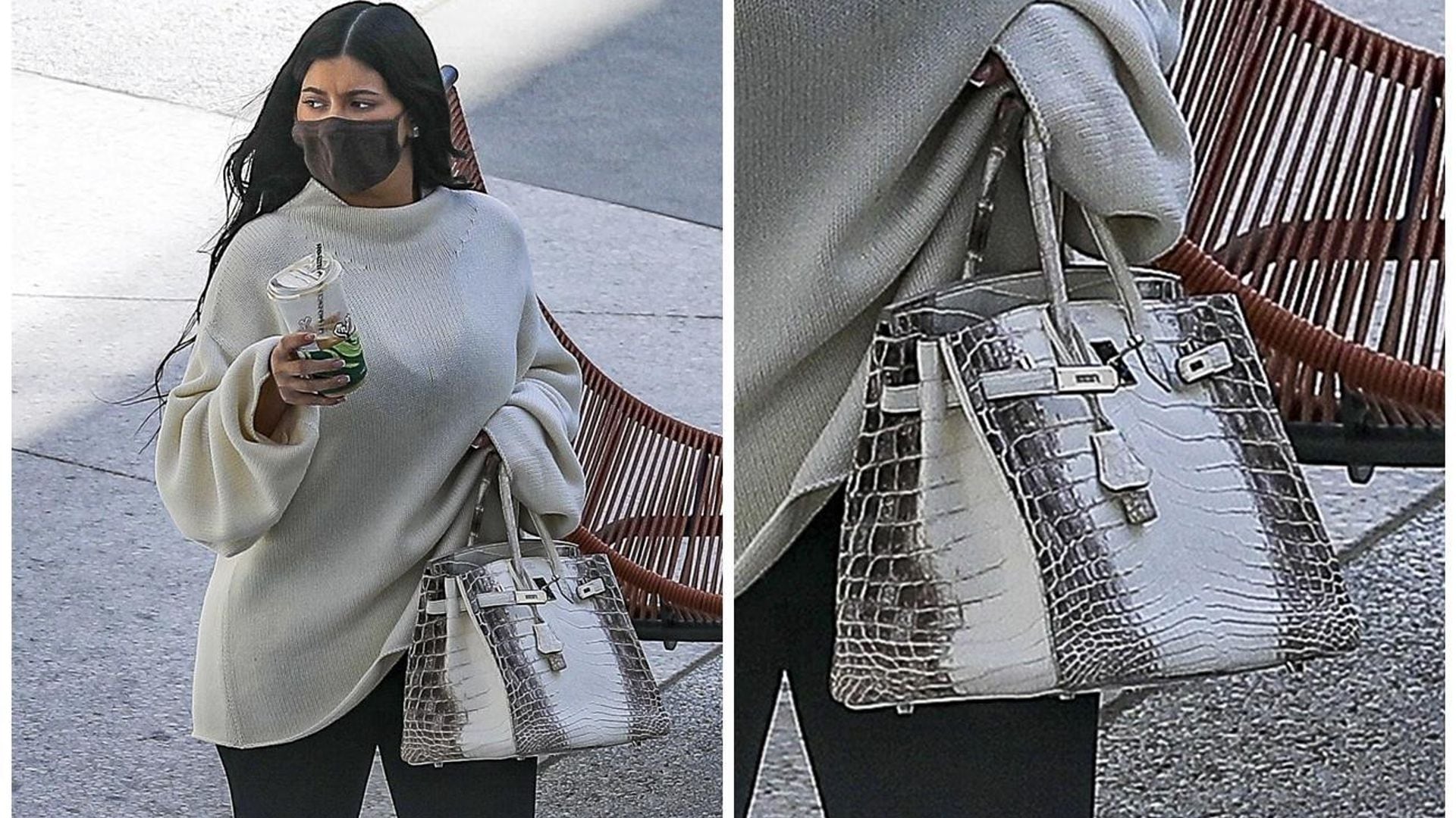 Kylie Jenner reaparece a un mes de dar a luz con su bolso Birkin favorito de $150 mi dólares
