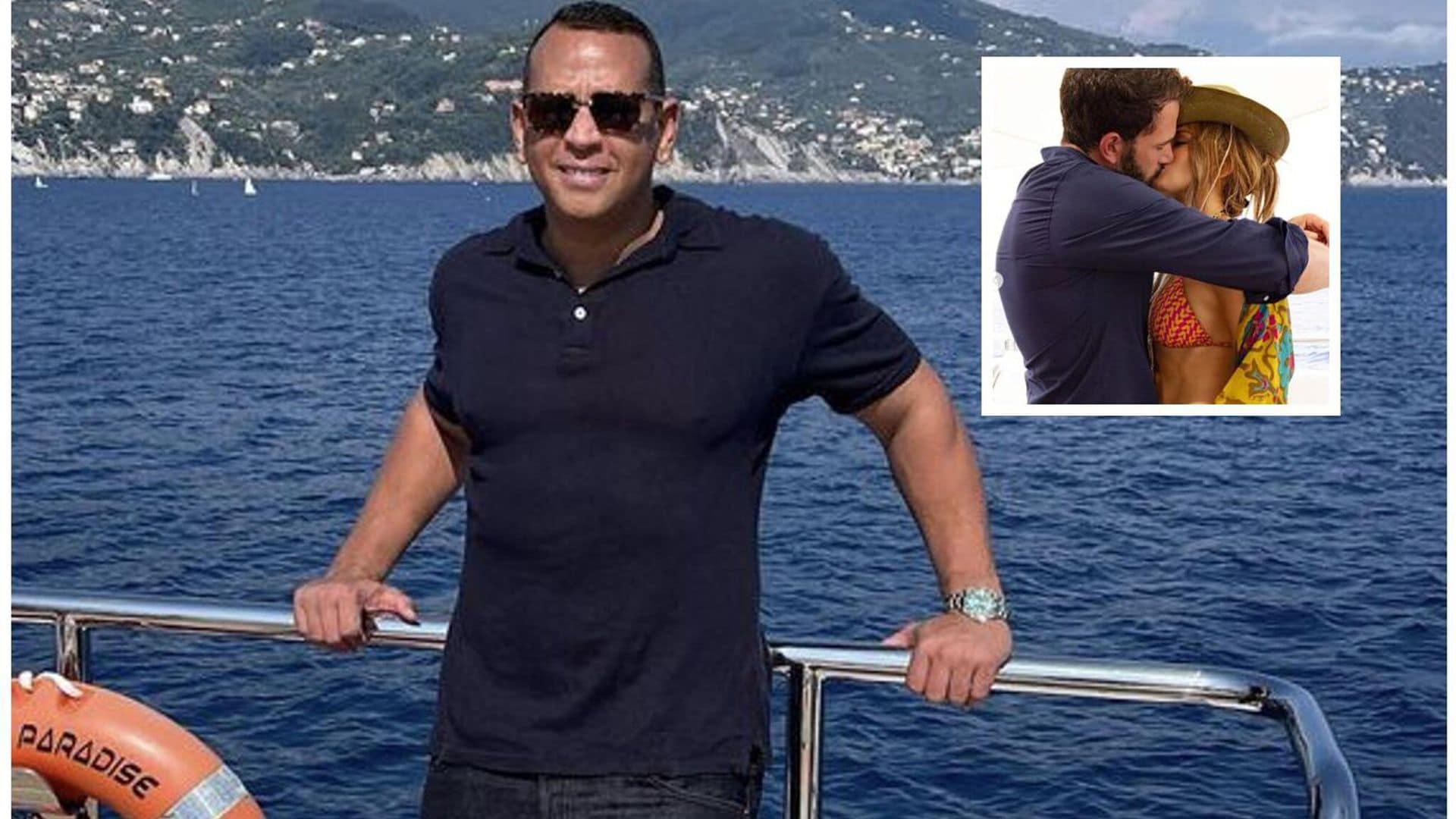 Esto hacía A-Rod, mientras ‘Bennifer’ hacía su debut como pareja en las redes sociales