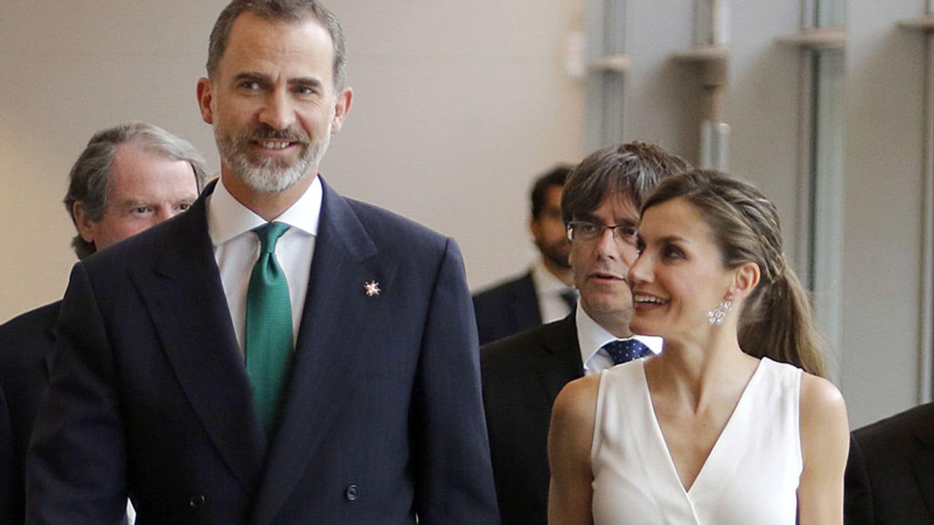 Los reyes Felipe y Letizia presiden la entrega de los Premios Fundación Princesa de Girona