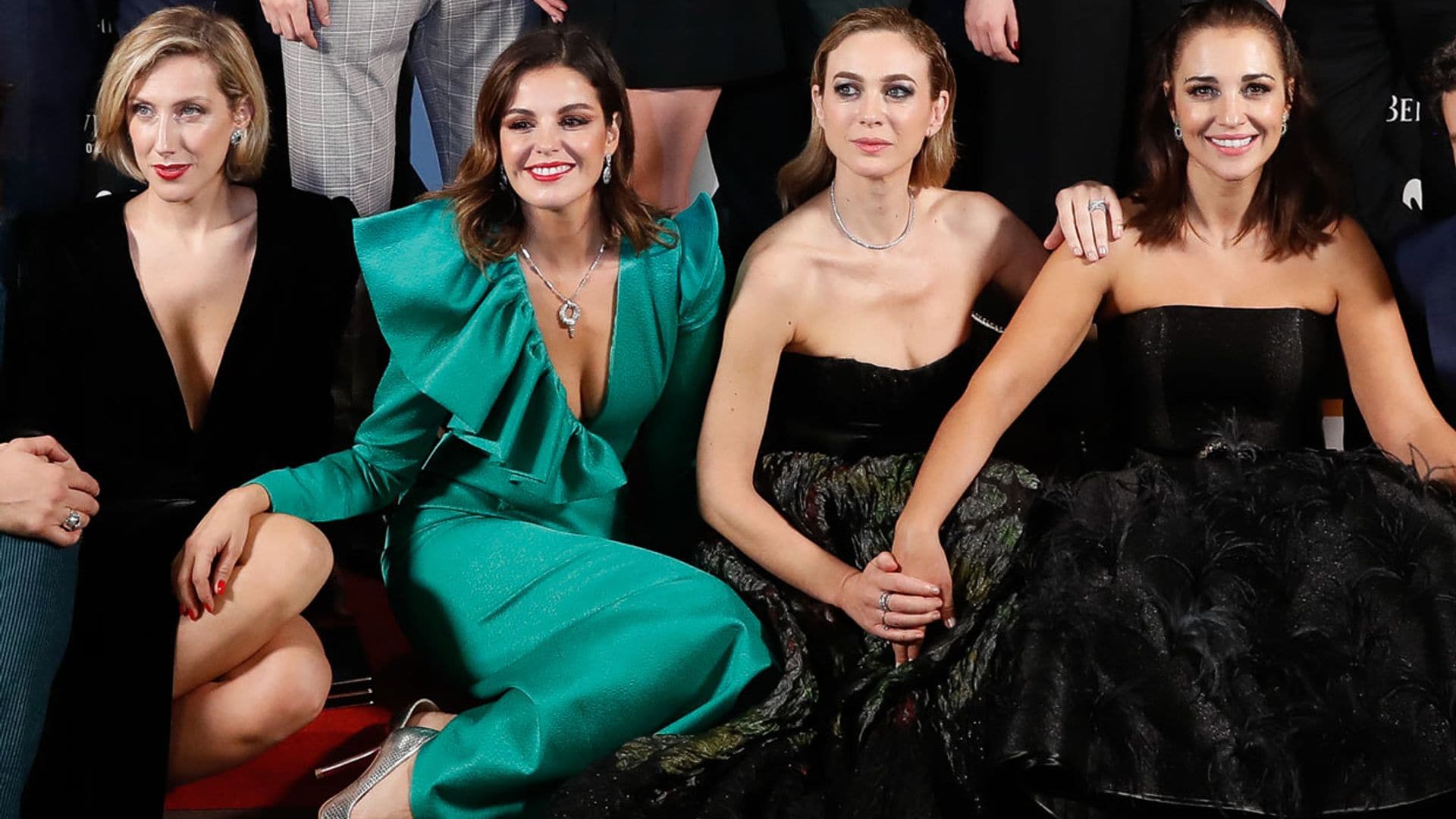 De Paula Echevarría a Marta Hazas: los vestidazos de las 'chicas Velvet' para despedir la serie