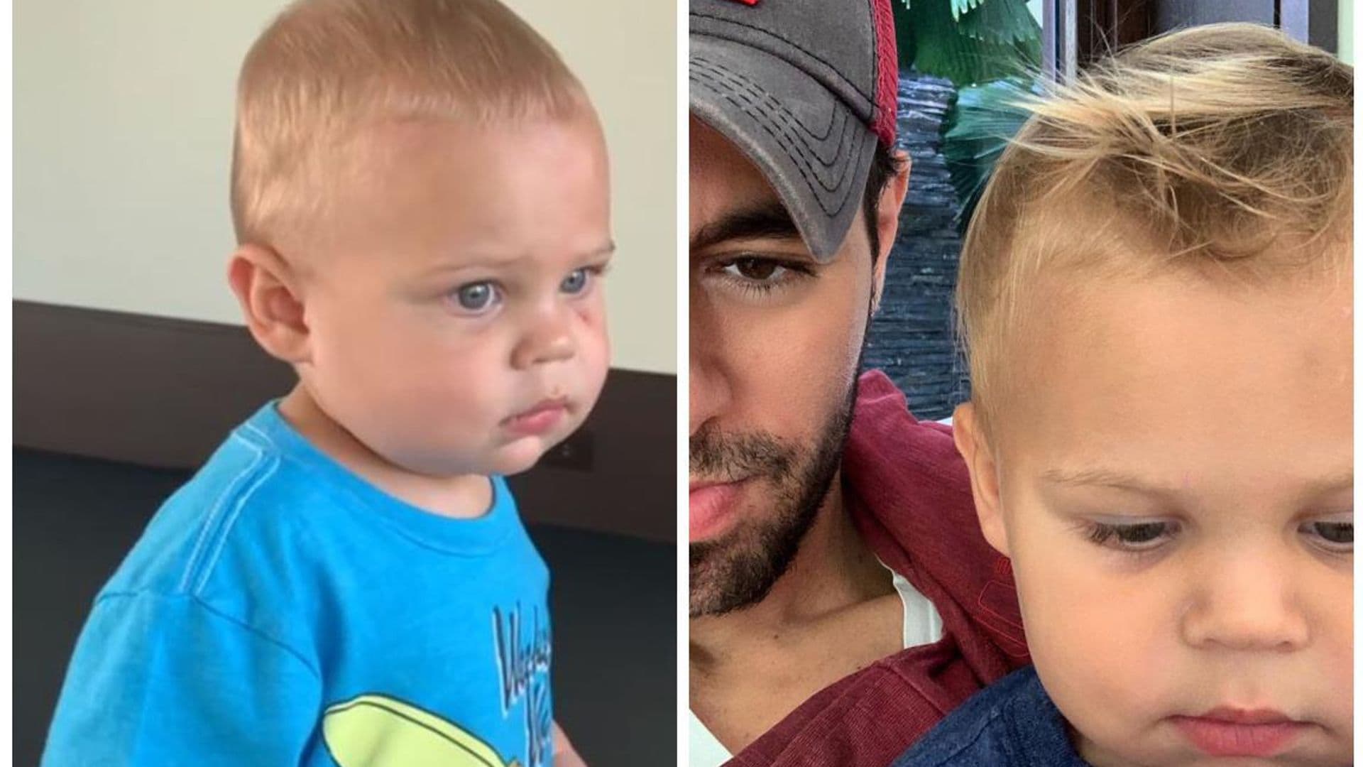 La voz del hijo de Enrique Iglesias al llamarlo papá es lo más tierno que escucharás hoy