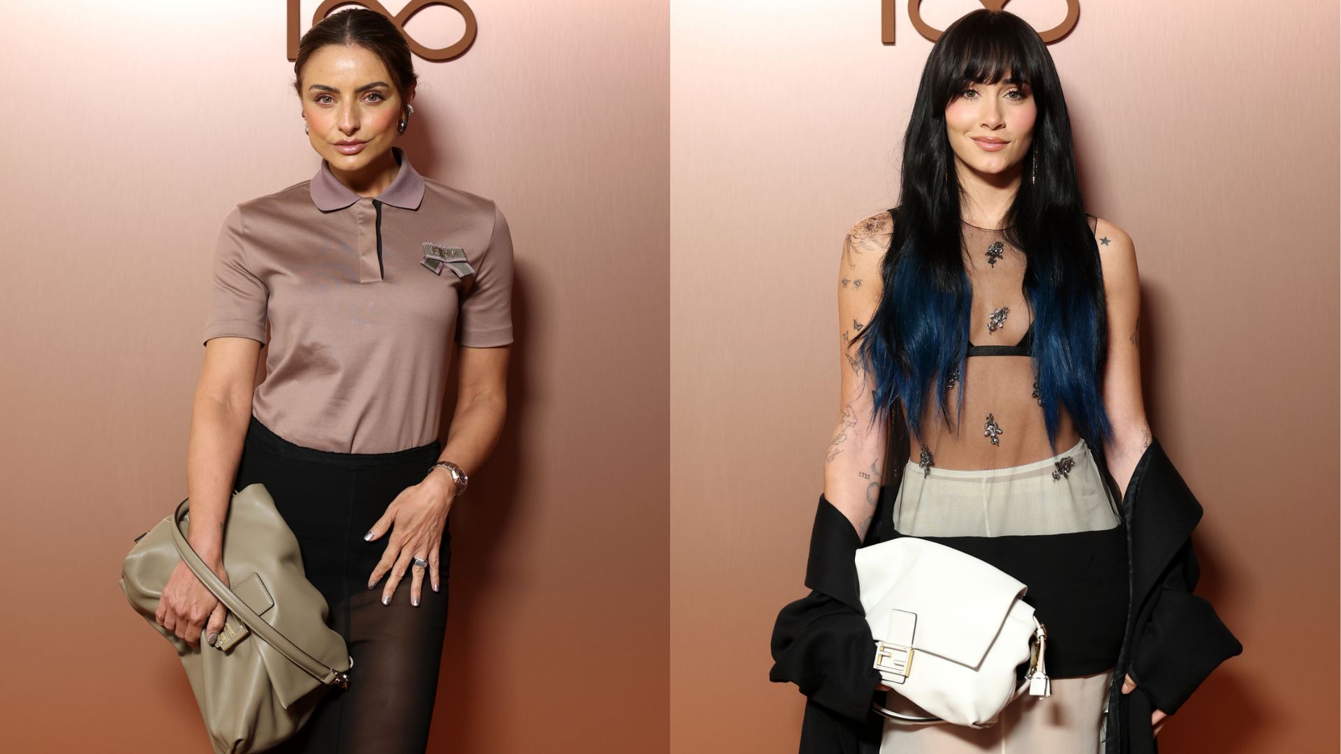 Aislinn Derbez, Aitana y Paulo Dybala: Los latinos que brillaron en la primera fila del desfile de Fendi en Milán