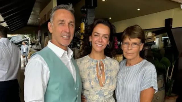 La princesa Estefanía y su exmarido Daniel Ducruet con su hija Pauline, septiembre 2024