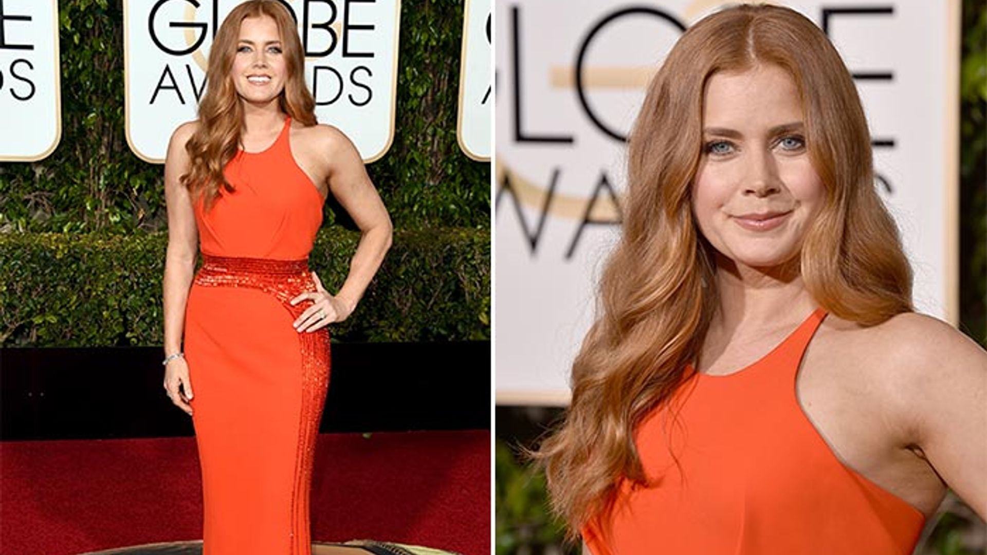 Amy Adams, la más elegante de los Globo de Oro 2016