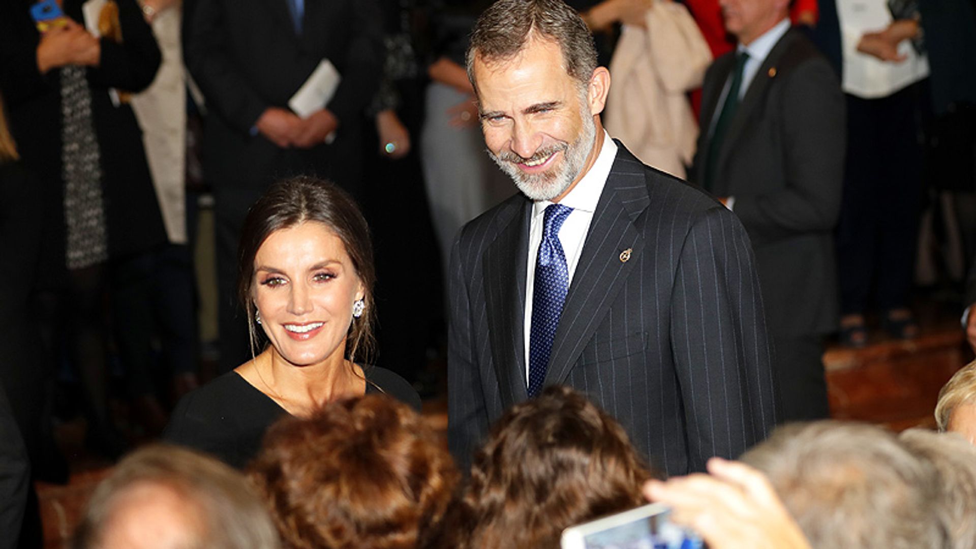 Los Reyes presiden el tradicional Concierto Premios Princesa de Asturias