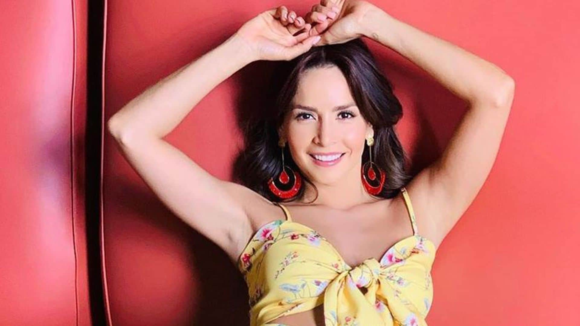 Carmen Villalobos se quedó sin voz después de su animada boda con Sebastián Caicedo