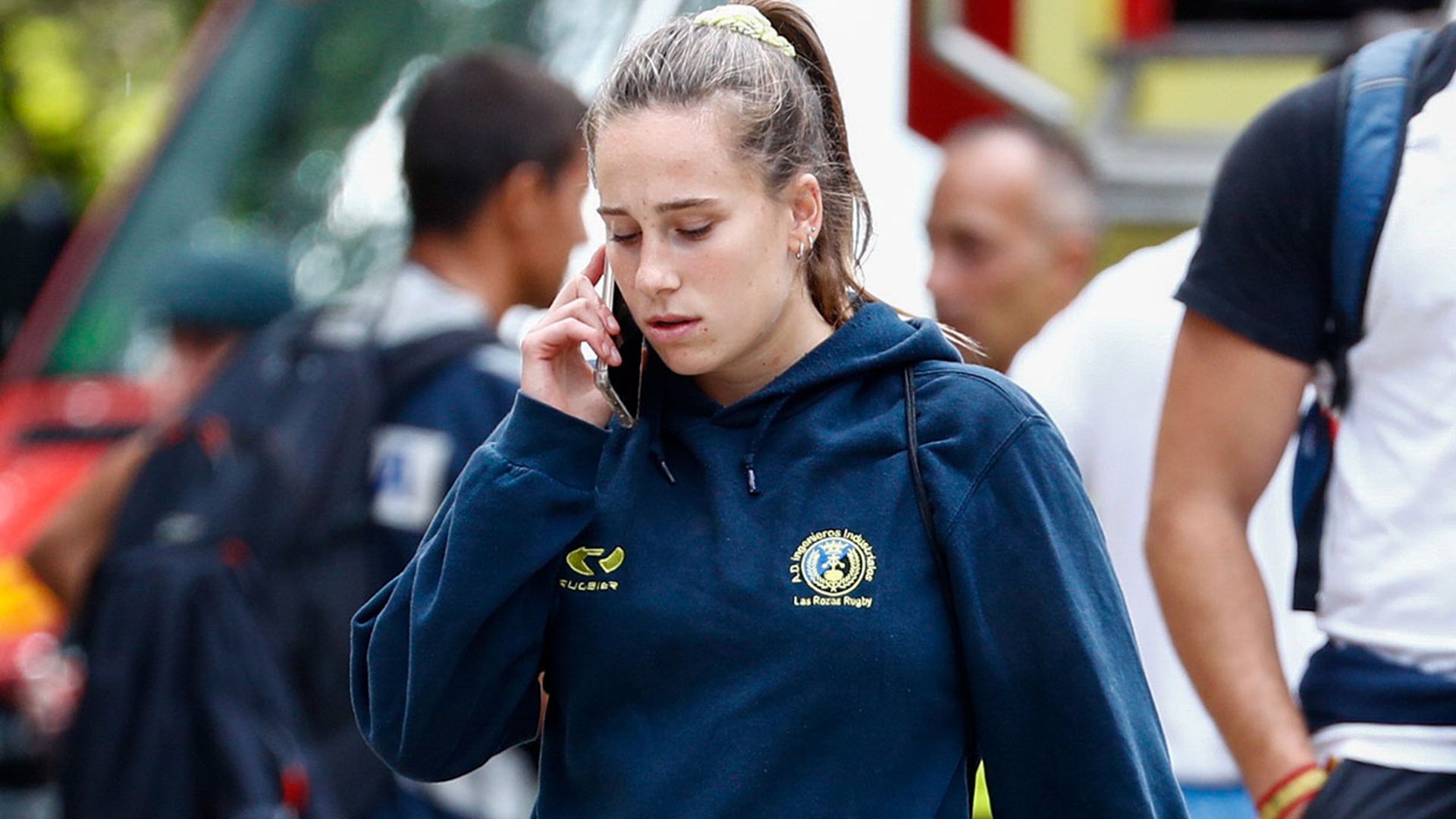 La hija de Blanca Fernández Ochoa estaba concentrada con la selección de rugby cuando conoció el triste desenlace