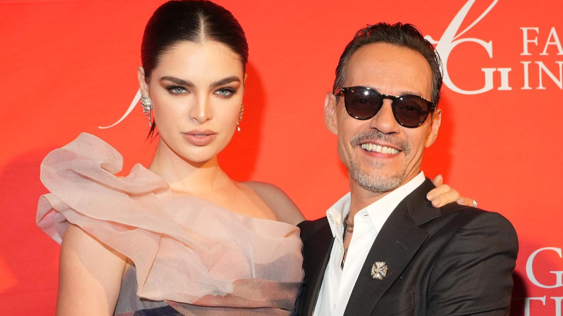 Con piropo incluido, Marc Anthony reacciona al nuevo look de Nadia Ferreira