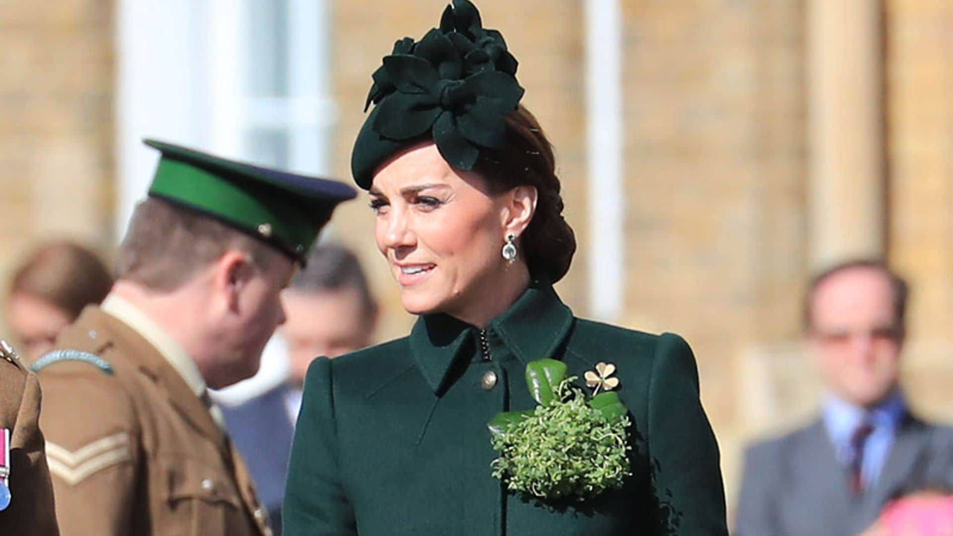 Ni Meghan ni Diana: Kate Middleton triunfa al copiarse a sí misma en San Patricio