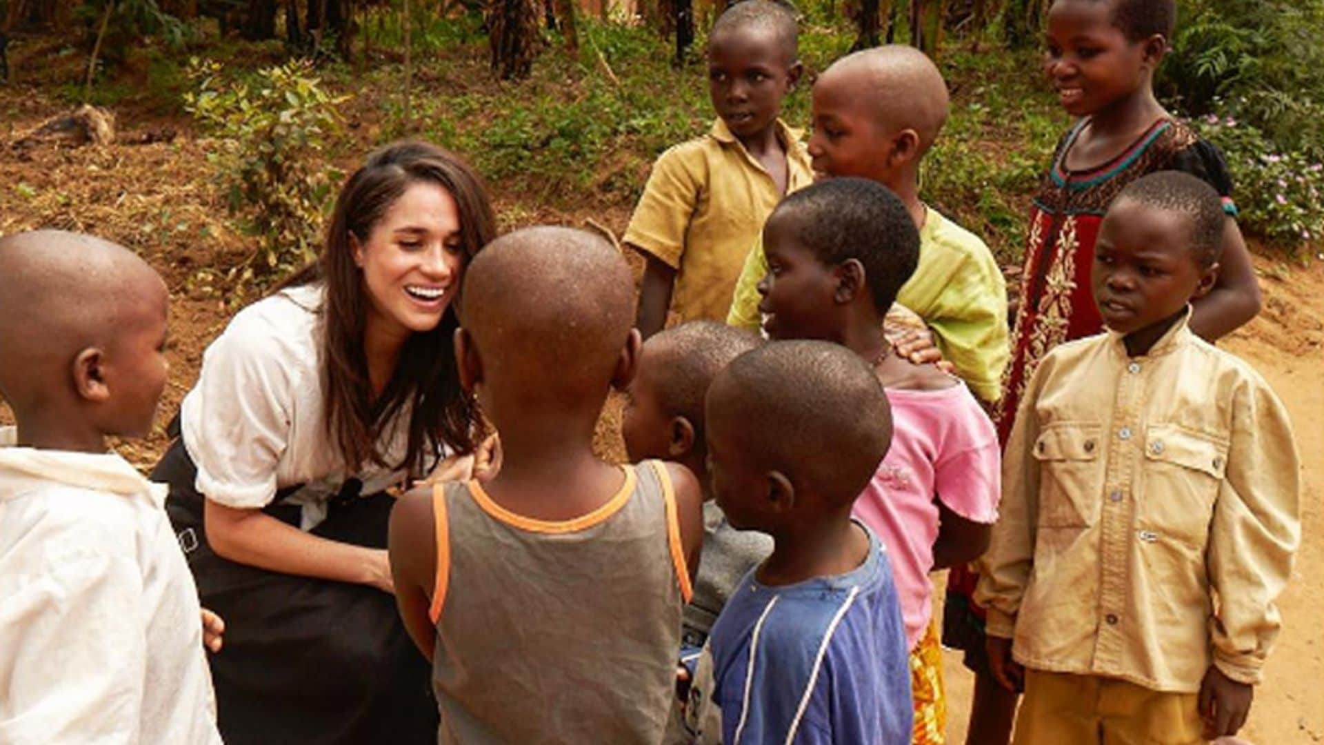 Meghan Markle sigue los pasos de Diana de Gales en una misión humanitaria en la India