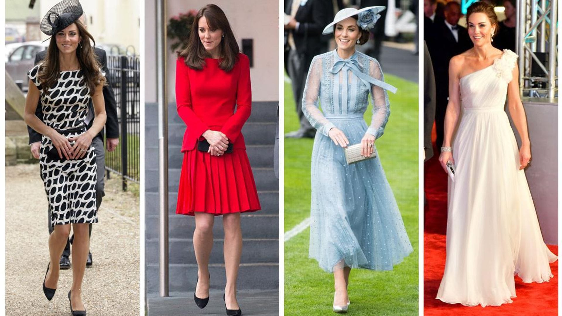 Kate Middleton y los looks que evidencian su evolución de estilo