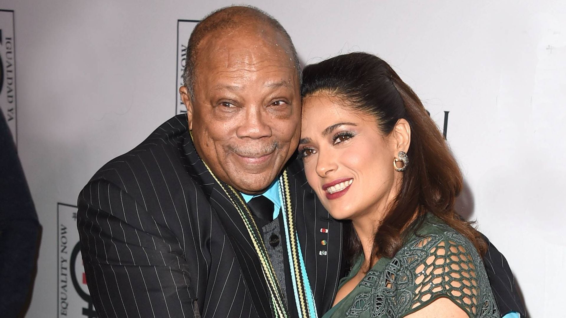 Salma Hayek se despide de Quincy Jones con un sentido mensaje: 'Me hiciste sentir parte de tu familia'