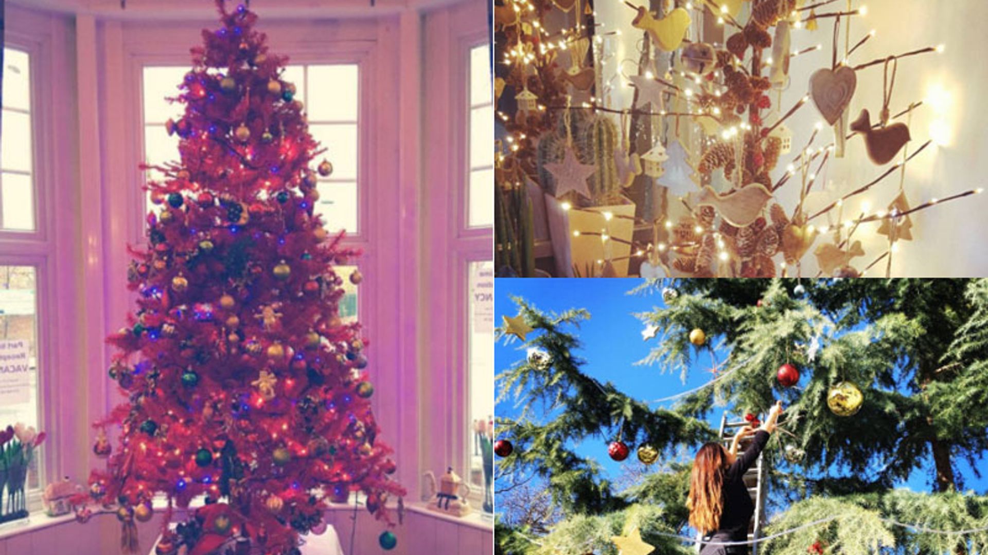 ¿Necesitas ideas para decorar tu árbol de Navidad? Repasamos los más curiosos de las celebrities