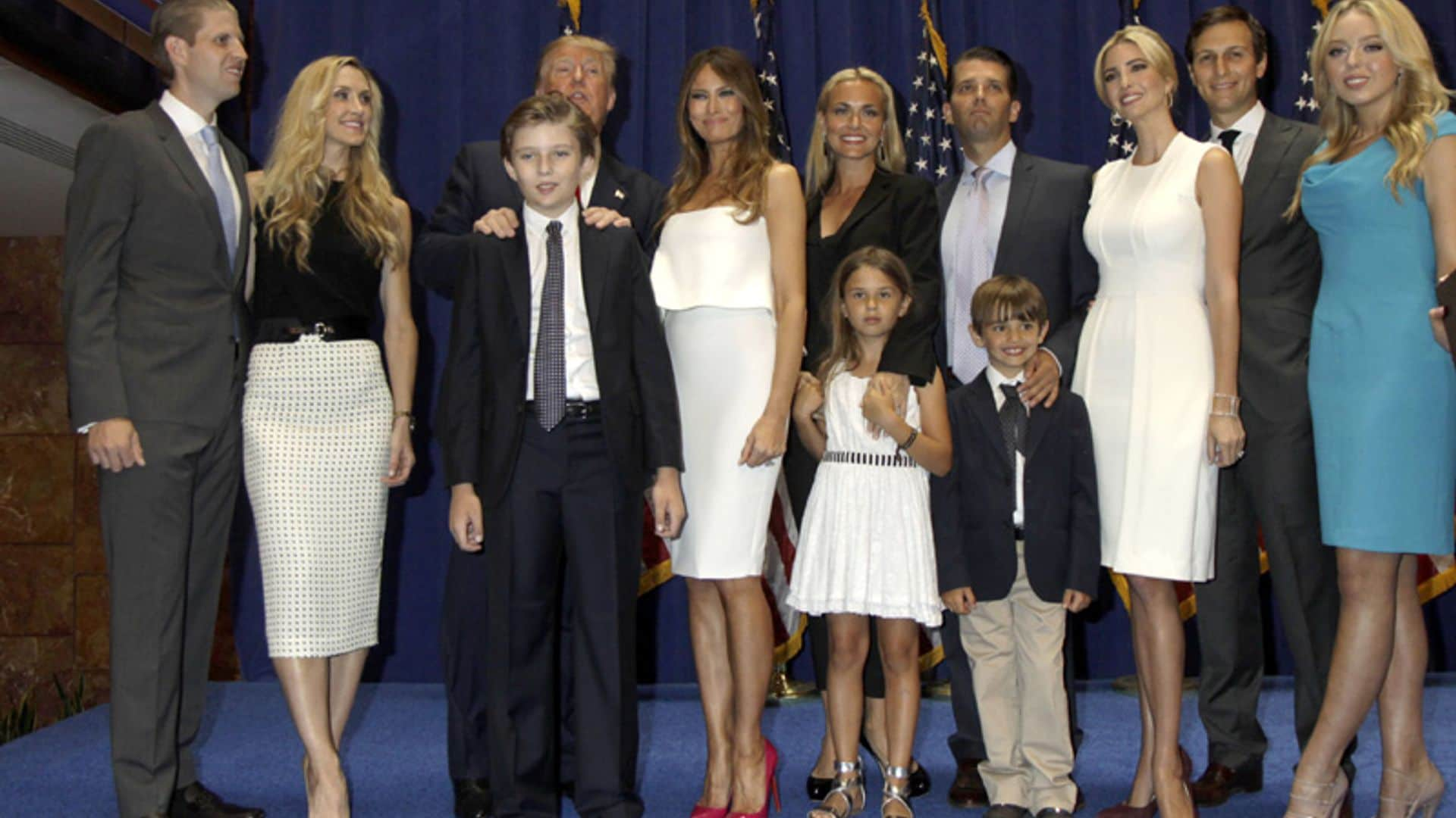 Fotogalería:La familia Trump, la mejor estrategia de campaña del presidente electo de Estados Unidos