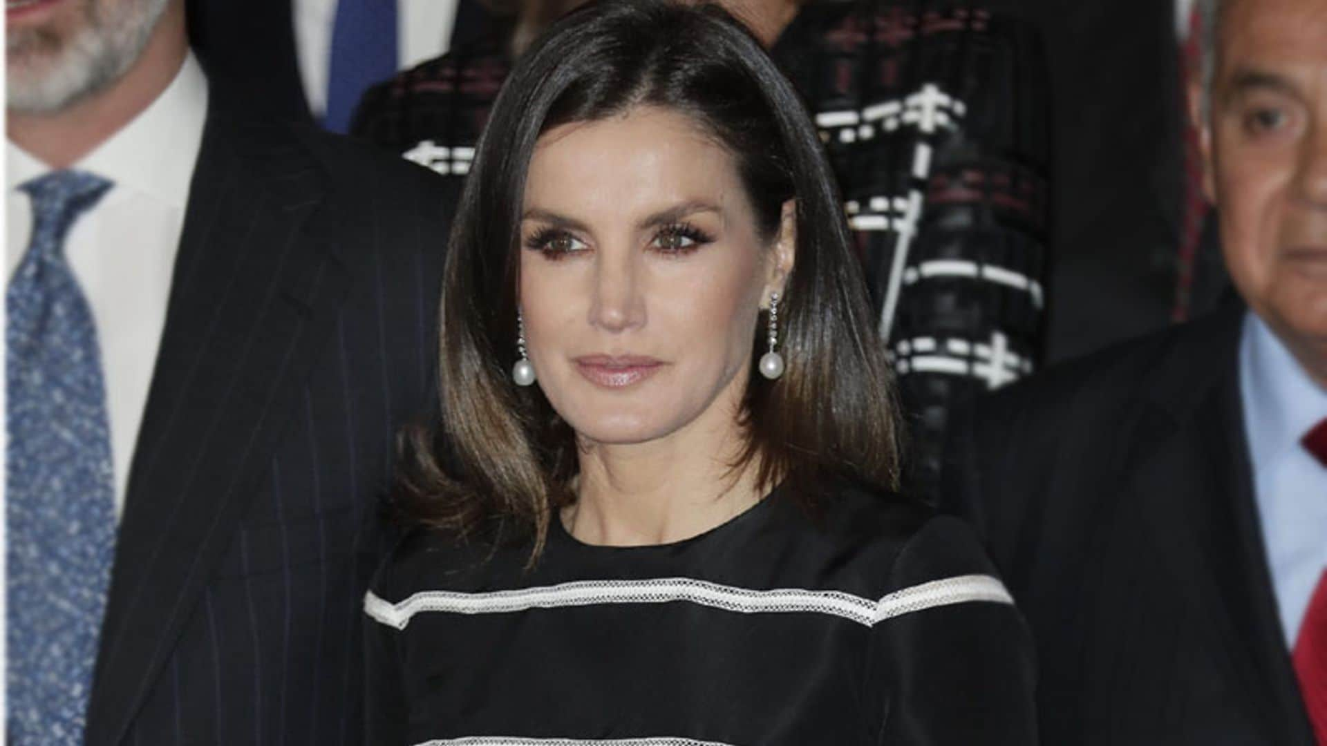 Doña Letizia recupera uno de sus vestidos más destacados por la prensa internacional